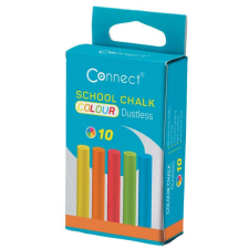  Connect színes táblakréta készlet 10 darabos pormentes kréta
