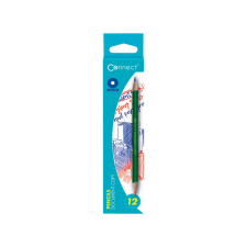 Connect Tintaceruza piros-kék permanent (zöld testtel) (A-000040851) (A-000040851) ceruza