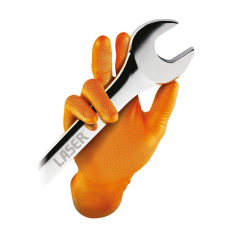 Connect Workshop Consumables Kesztyű Grippaz 100% Nitril 11/XXL - dobozos 50 db-os - NARANCS (CON-37303)