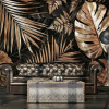 Consalnet Arany monstera levél mintás fotótapéta