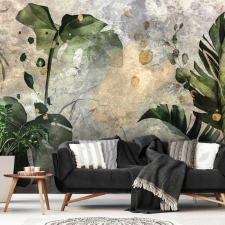 Consalnet Trópusi levél mintás fotótapéta tapéta, díszléc és más dekoráció