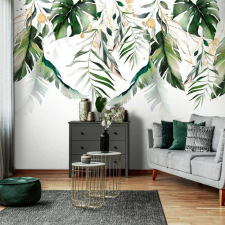 Consalnet Trópusi pálmalevél mintás fotótapéta tapéta, díszléc és más dekoráció