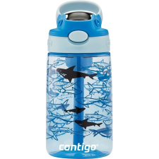 Contigo Gyermekpalack Easy Clean 420 ml Blue Sharks, világoskék termosz