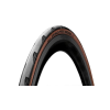 Continental Grand Prix 5000 622-25 (700x25C) külső gumi (köpeny), defektvédett (VectranBreaker), kevlárperemes, Black Chili, barna oldalfal, 230g