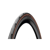 Continental Grand Prix 5000 S TR 622-30 (700x30C) külső gumi (köpeny), defektvédett (VectranBreaker), kevlárperemes, Black Chili, Tubeless Ready, Transparent, fekete-barna, 330g