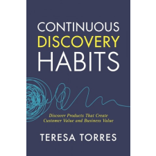  Continuous Discovery Habits idegen nyelvű könyv