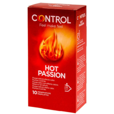 CONTROL CONDOMS CONTROL - FORRÓ SZENVEDÉLY MELEGÍTŐ HATÁS 10 EGYSÉG óvszer