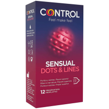CONTROL - ÉRZÉKI PONTOK ÉS VONALAK PONTOK ÉS STRIÁK 12 DB óvszer