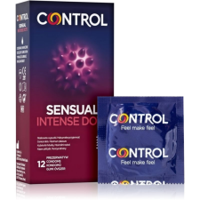 Control Sensual Intense Dots óvszerek 12 db óvszer