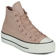 Converse Magas szárú edzőcipők CHUCK TAYLOR ALL STAR LIFT PLATFORM TONAL SUEDE Rózsaszín 41