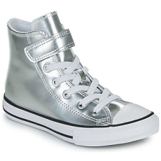 Converse Magas szárú edzőcipők CHUCK TAYLOR ALL STAR METALLIC EASY-ON Ezüst 35