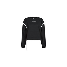 Converse Pulóverek LONG SLEEVE JERSEY CREW Fekete EU S