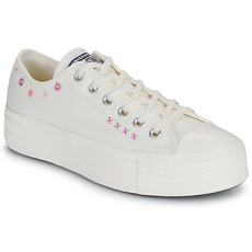 Converse Rövid szárú edzőcipők CHUCK TAYLOR ALL STAR LIFT FLORAL EMBROIDERY LOW TOP Fehér 37