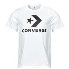 Converse Rövid ujjú pólók STAR CHEVRON TEE WHITE Fehér EU XXL