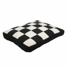  COOCKOO COZY BLOCK Puha párna kutyáknak M 90x75x11cm fekete/fehér szállítóbox, fekhely kutyáknak
