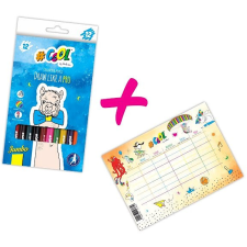 COOL BY VICTORIA #COOL BY VICTORIA Jumbo zsírkréta + AJÁNDÉK órarend színes ceruza