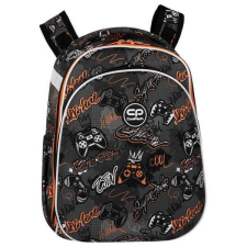 Cool Pack Turtle alsós iskolai hátizsák - 25 literes - GAMER fekete/narancssárga iskolatáska