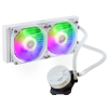 Cooler Master MASTERLIQUID 240L CORE ARGB vízhűtés 2 ventilátoros CPU hűtő fehér (MLW-D24M-A18PZ-RW)