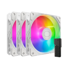 Cooler Master SickleFlow Edge 120 ARGB 3-pack Fan Kit White Edition hűtés