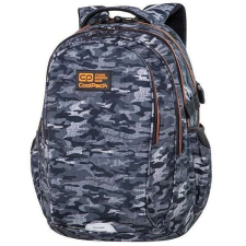 CoolPack iskolatáska hátizsák FACTOR - Grey Military iskolatáska
