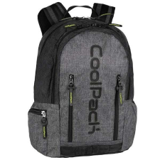 CoolPack iskolatáska hátizsák IMPACT - Fekete-szürke iskolatáska