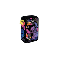 Coolpack - Jumper 3 felszerelt 3 emeletes tolltartó - Disney Fashion - Stitch - Black (F067886) tolltartó