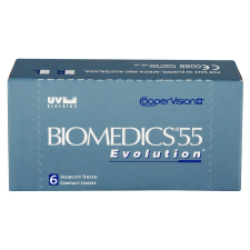Cooper Vision Biomedics 55 evolution (Mediflex 55) 6 db - pluszos dioptria kontaktlencse