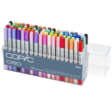 COPIC Grafikai filctoll készlet A, Copic Ciao Set A (72 db) filctoll, marker