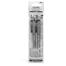 COPIC Multiliner Kalligráfia készlet - Fekete (2 db) filctoll, marker