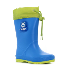 Coqui Rainy Collar Frog kék gyerek gumicsizma Méret:25