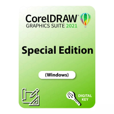 COREL DRAW Graphics Suite 2021 Special Edition (1 eszköz / Lifetime) (DE) (Elektronikus licenc) multimédiás program