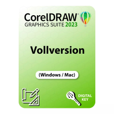 COREL DRAW Graphics Suite 2023 (1 eszköz / Lifetime) (Windows / Mac) (Elektronikus licenc) multimédiás program