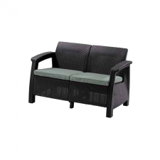  Corfu love seat kerti kanapé kerti bútor