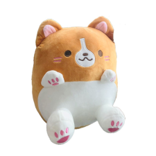Corgi plüss figura 26x30 cm plüssfigura
