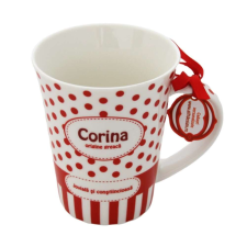  Corina egyedi porcelán bögre bögrék, csészék