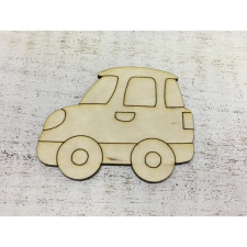Corolla Exp-Imp. Kft Natúr fa - Autó 8cm dekorációs kellék