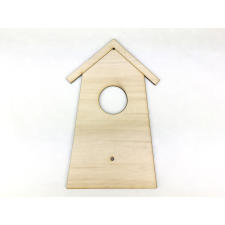 Corolla Exp-Imp. Kft Natúr fa - Madárházikó 20cm dekorációs kellék