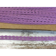 Corolla Exp-Imp. Kft Orgonalila pamut csipke 1cm*2méter dekorációs kellék