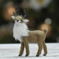 Corolla Exp-Imp. Kft Szarvas hamvas prémium 11,5cm dekorációs kellék