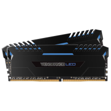 Corsair 16BG / 2666 Vengeance LED DDR4 RAM KIT (2x8GB) - Kék LED memória (ram)