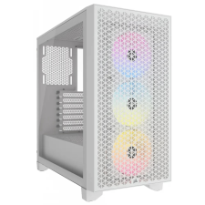 Corsair 3000D RGB TG fehér számítógép ház