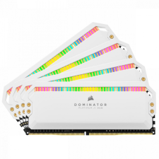 Corsair 32GB DDR4 3600MHz Kit (4x8GB) Dominator Platinum RGB White memória (ram)