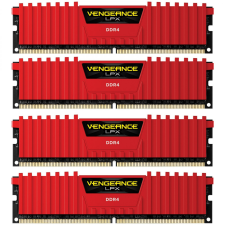 Corsair 64GB DDR4 2133MHz Kit(4x16GB) Vengeance LPX Red memória (ram)