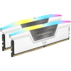 Corsair 64GB DDR5 6000MHz Kit(2x32GB) Vengeance RGB White (CMH64GX5M2B6000C30W)