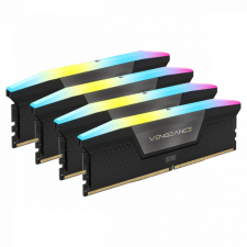 Corsair 64GB DDR5 6400MHz Kit(4x16GB) Vengeance RGB Black Bulk memória (ram)