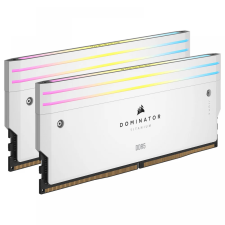 Corsair 64GB Dominator Titanium RGB DDR5 6600MHz CL32 KIT CMP64GX5M2X6600C32W memória (ram)
