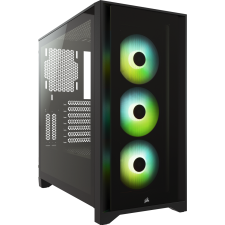 Corsair - iCUE 4000X RGB Tempered Glass - CC-9011204-WW számítógép ház