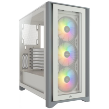 Corsair iCUE 4000X RGB TG fehér számítógép ház