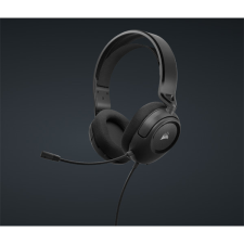 Corsair Vezetékes Headset, HS35 v2 Gaming, Multiplatform, carbon fülhallgató, fejhallgató tok