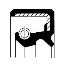 CORTECO Szimering, hajtótengely CORTECO 12011164B autóalkatrész